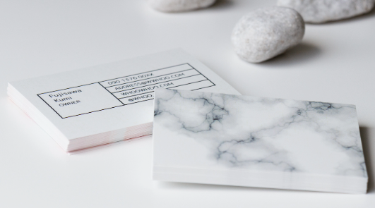 オシャレな名刺デザインwhoo-LIMEX(ライメックス)