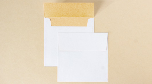 オシャレな名刺デザインwhoo-Rough(ラフ)封筒